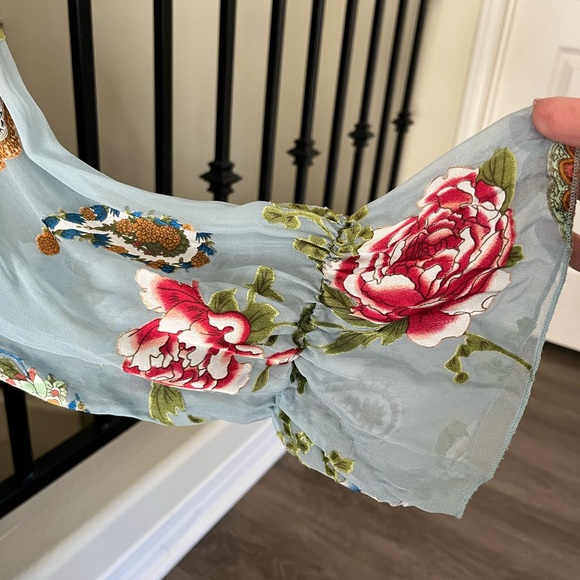 Alice + Olivia Waylon floral dress Size 4 - Picture 9 of 10